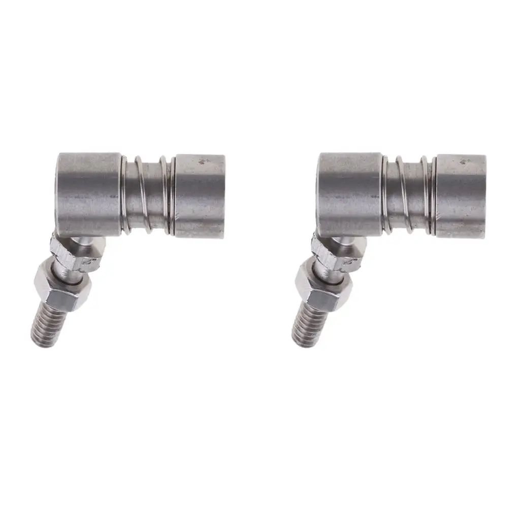 2X Stainless Steel 30 Cable  Throttle Ball Joint Boat Hardware