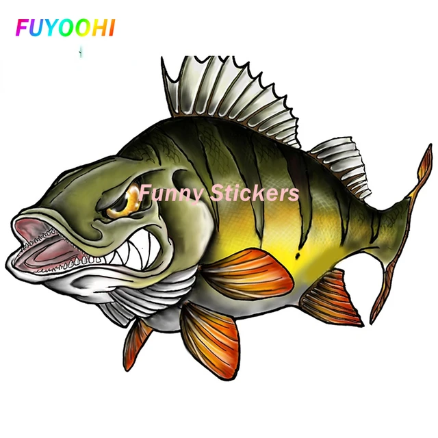10/50pcs Funny Fisherman Go Fishing Stickers for Laptop Suitcase