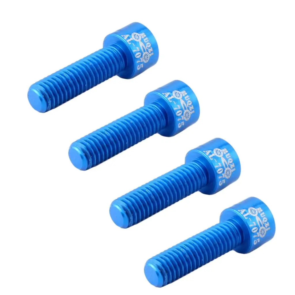 4pcs   Lightweight   Screws   High   Strength   Bolts   for   Bike   Bicycle  