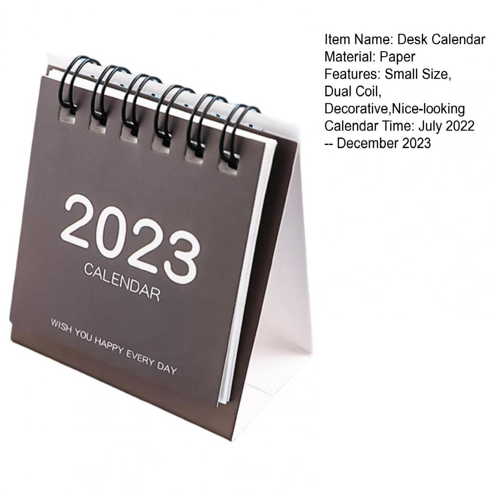 Paper Useful 2023 Monthly Desktop Calendar Monthly Pages Desk Calendar