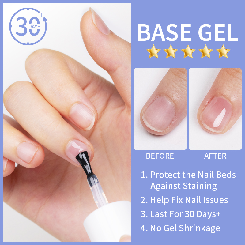 Best of 15ML Ace Gel 9-in-1 Nail Glue Gel Nail Polish Transparent Clear Function UV Gel Soak Off Nail Art Gel Varnish Thickness Base Gel Reviews & Tips - Image 4