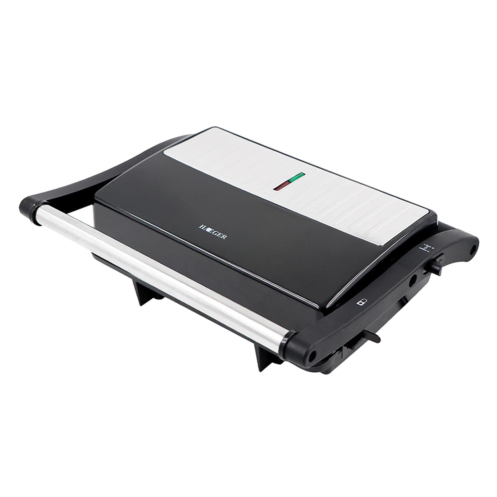Electric Grill Steak Meat Hamburger Sandwich Maker Breakfast Machine Frying Pan Barbecue Plate EU Plug