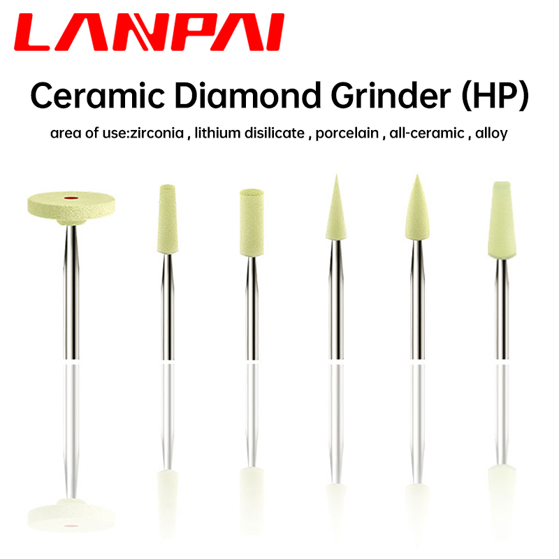 Best of Lanpai Dental Polisher Ceramic Diamond Grinder For Zirconia Porcelain Polishing Head HP Dentist Tools Dental Laboratory Reviews & Tips