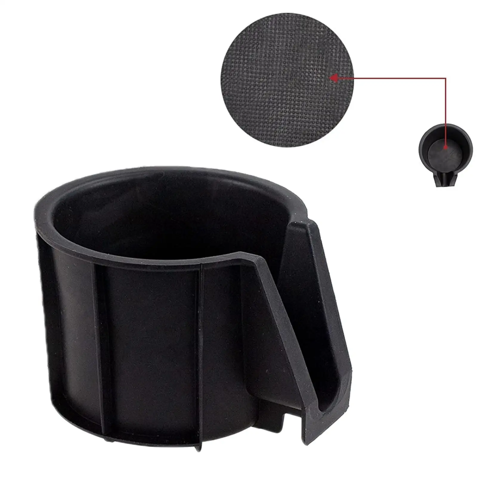 Cup Holder sub Assembly Rubber Replacement Portable Premium Practical Spare Parts Console Cup Holder Insert for 66992-35030