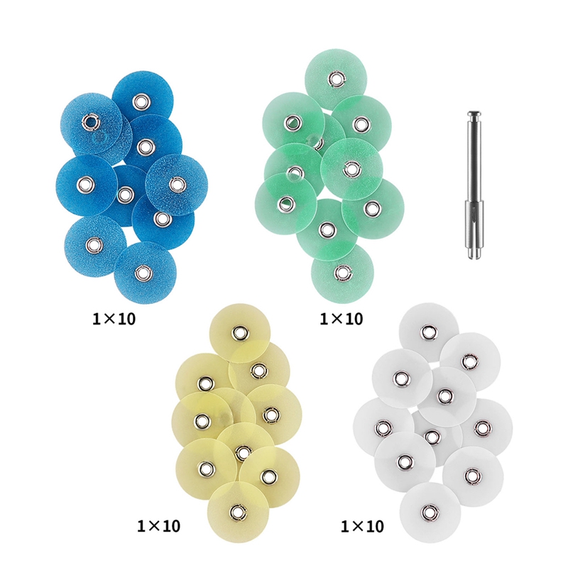 Best of Dental Polishing Discs Gross Reduction Contouring Mandrel Stripes Set Dentists Polisher Resin Filling Teeth Whitening Material Reviews & Tips