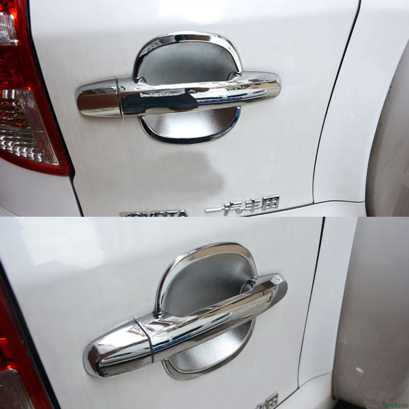 Für Toyota RAV4 RAV 4 2006 2007 2008 2009 2010 2011 2012 2013 XA30 Chrom Auto Türgriff Abdeckungen Aufkleber Styling Zubehör – Detail 4