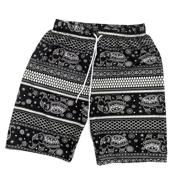 Beach Shorts for Men Women Summer Travel Thailand Elephant Short Pants -  AliExpress