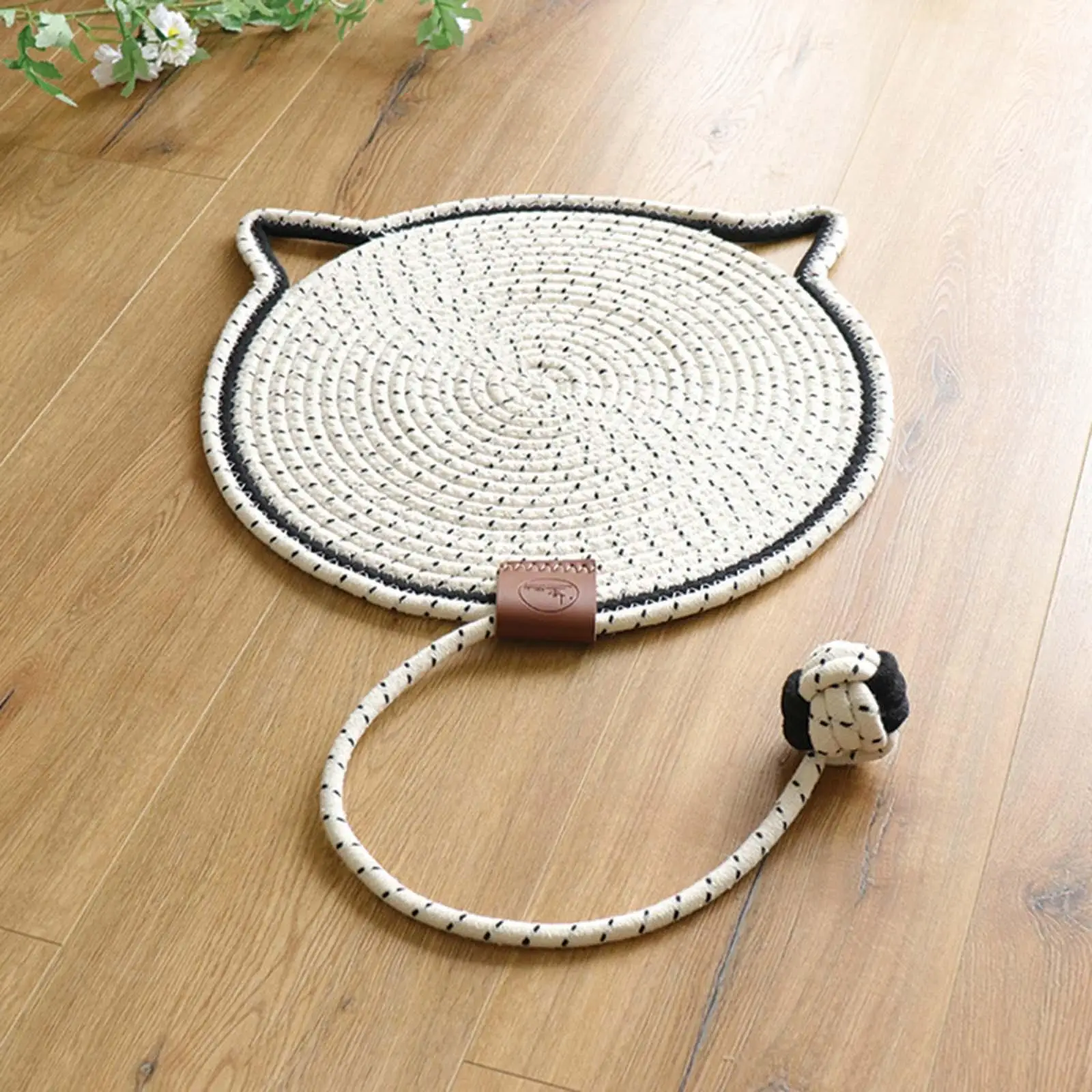 Cat Scratch Mat Sleeping Bed Kitten Scratching Board Cat Scratching Pad Horizontal for Bed Floor Carpet Rug Pet Supplies 