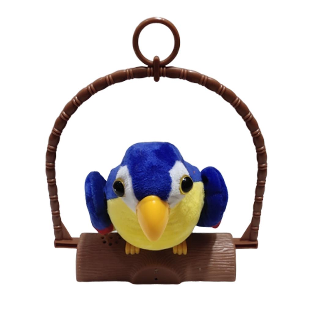 Electric Plush Talking Repeat Parrot Stuffed Early Education Toys Present