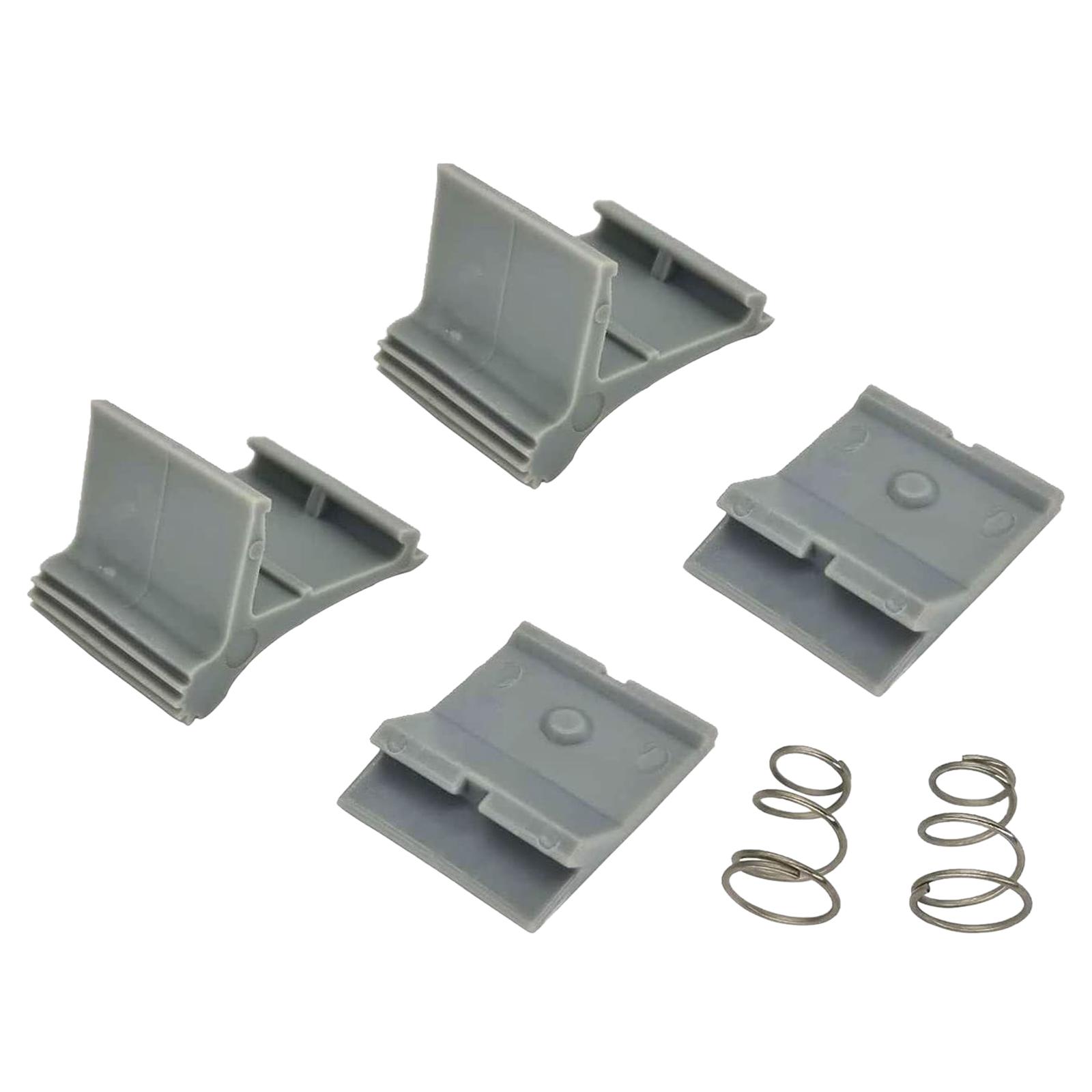 Awning Arm Slider Catch Set with 2 Springs 4 Slider Catch Spare Parts