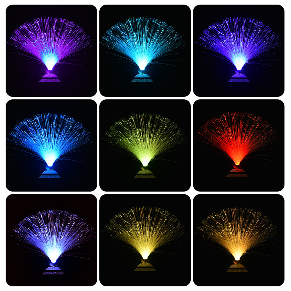 color changing fiber optic