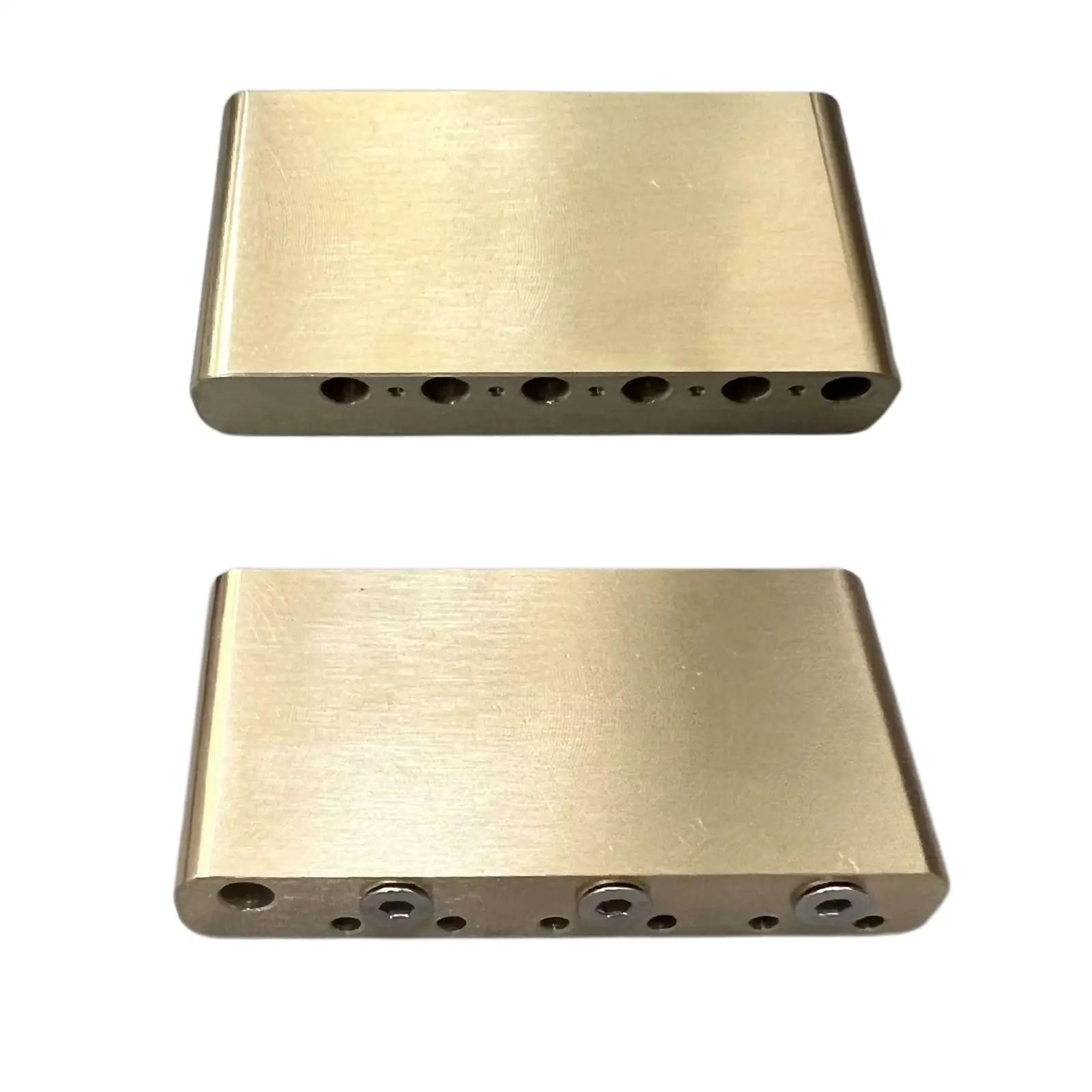 Brass Tremolo System Bridge Blocks Replace Parts Accessories Electric Guitar