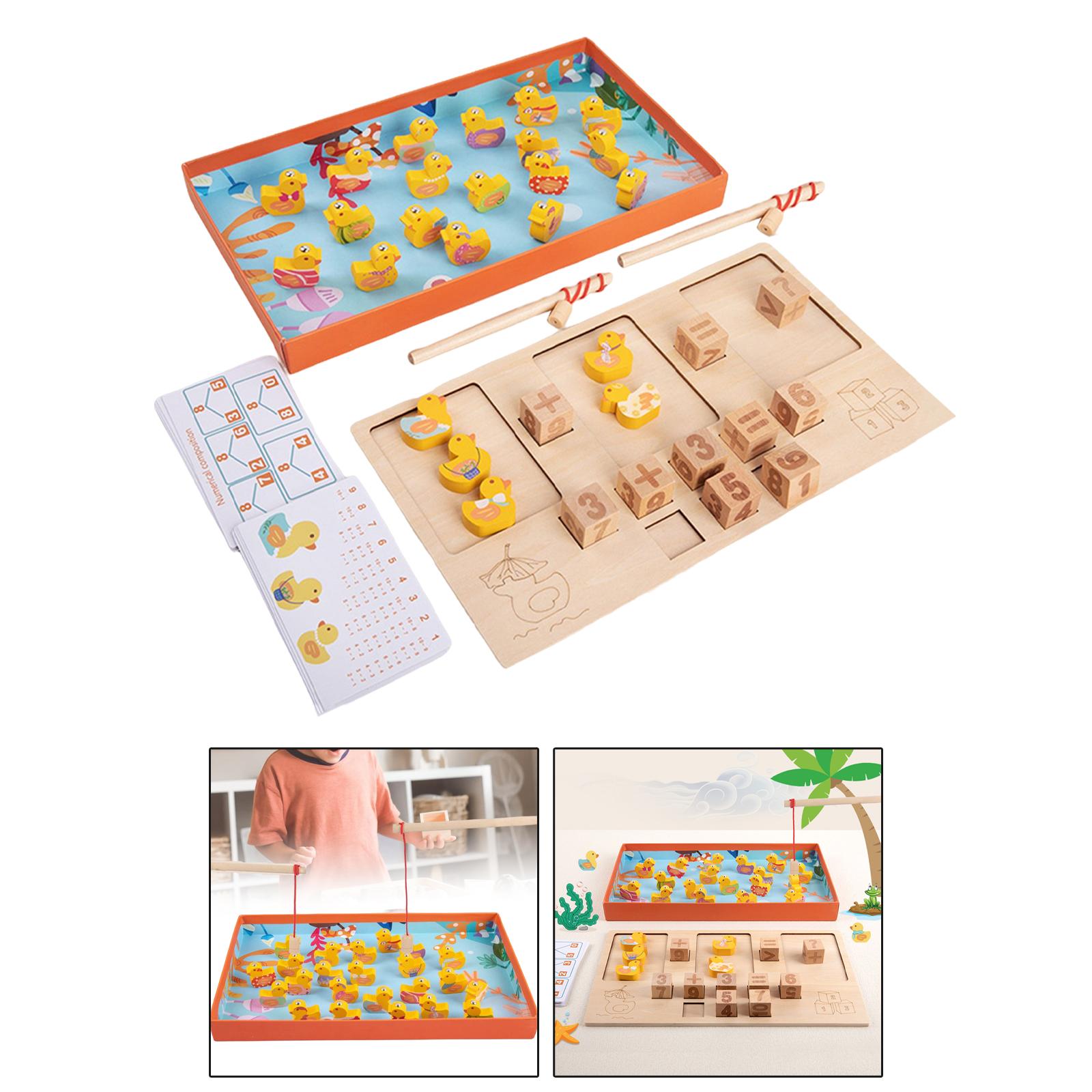 Baby Wooden Magnetic Board Puzzle Game for Boys Girls 2 3 4 5 6 Years Old