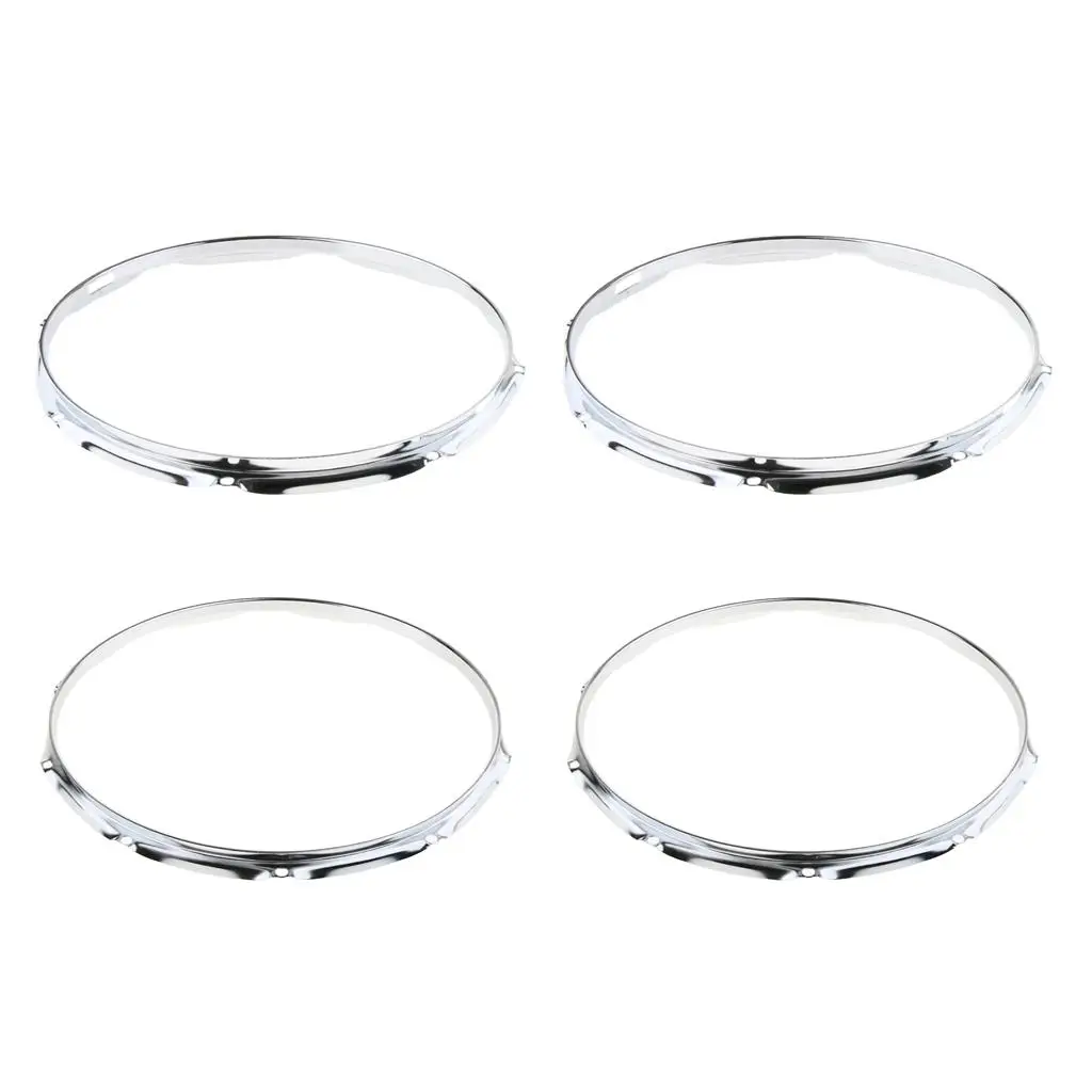 1 Pair 14`` Snare Drum Die-Cast Hoop Die Casting Percussion Instrument