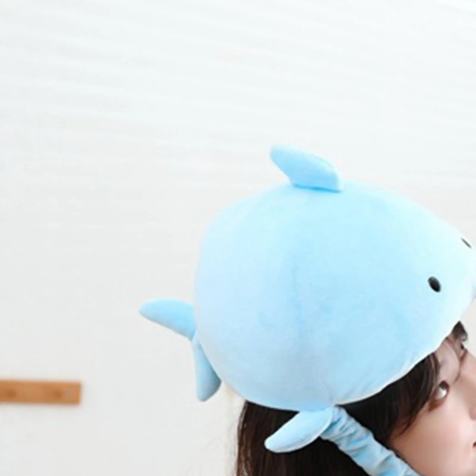Dolphin Headgear Hat Headcover Headwear Plush for Costume Accessories Party
