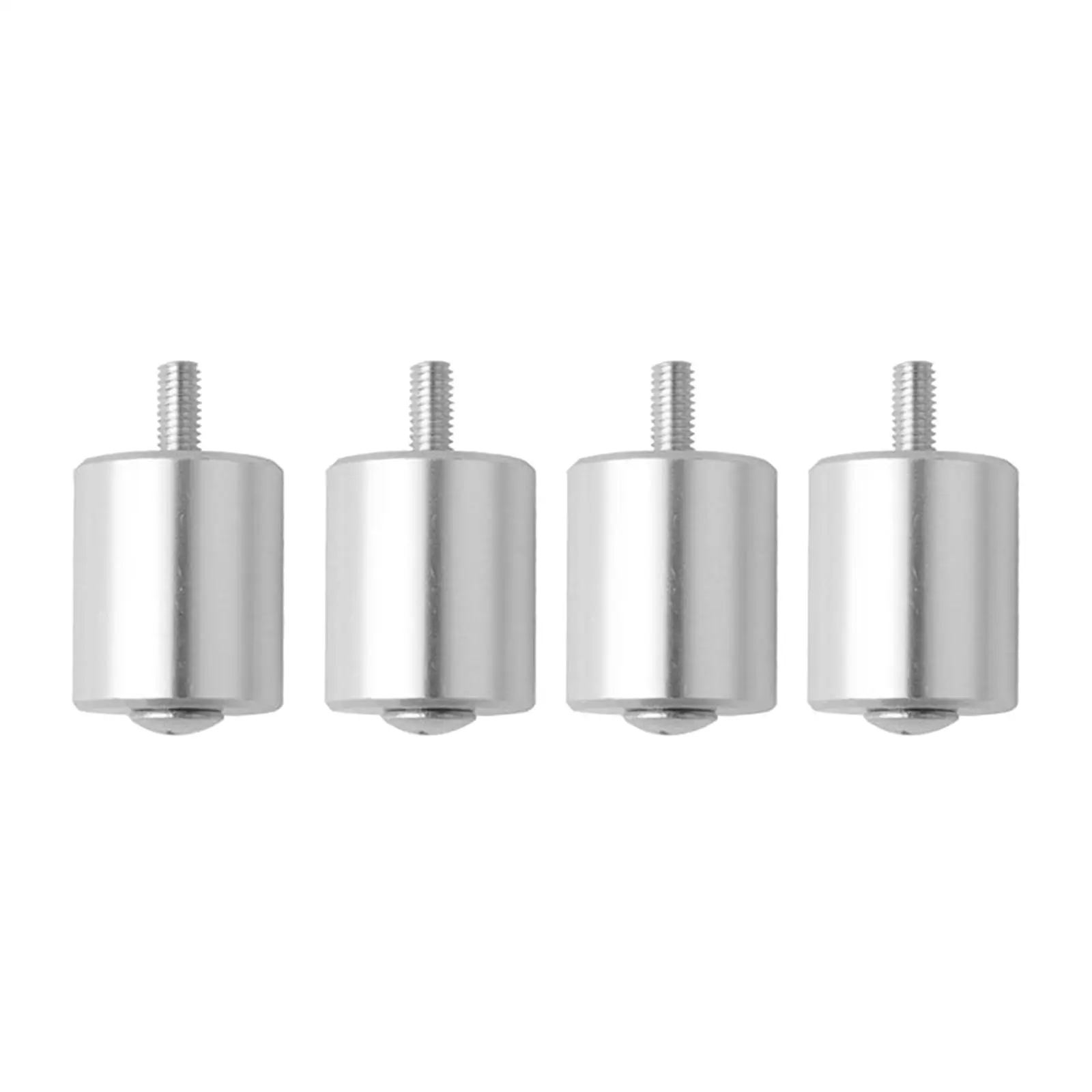 Roof Rack Mounting Fitting Kit with 6Pcs Nuts Accessories for Vehicle