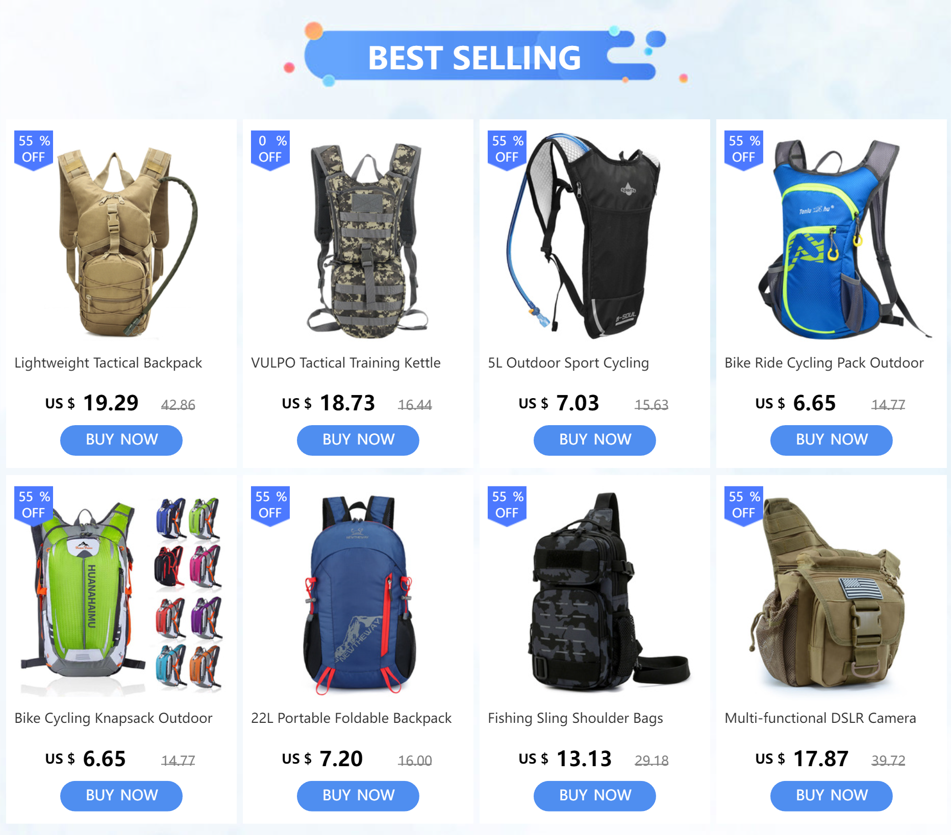 Bike Ride Cycling Pack Outdoor Sport Mochila