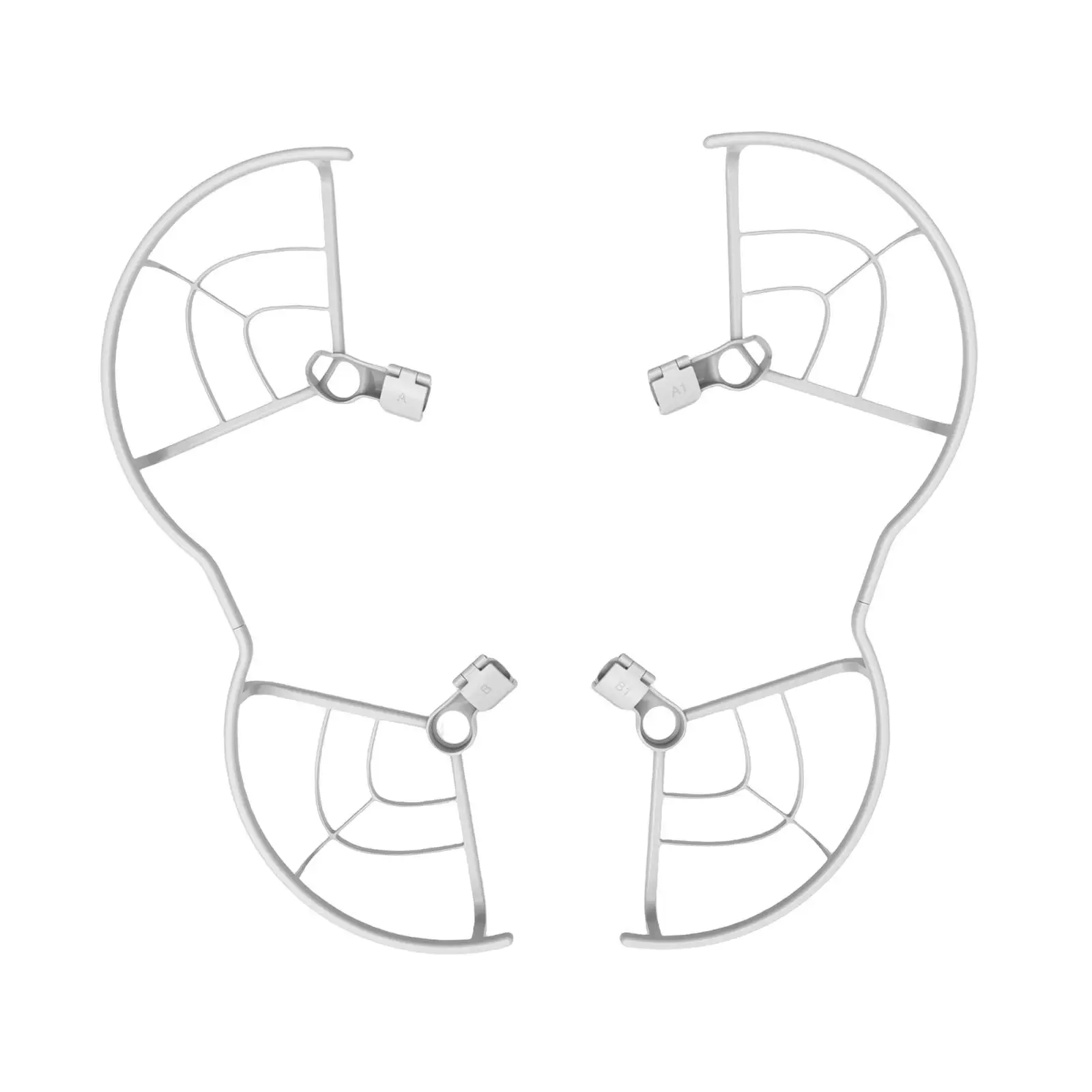 2 Pieces Propeller Protector fortress Crash Guard Drone Propeller Guards Quick Release Removable for Mini 3 Accs