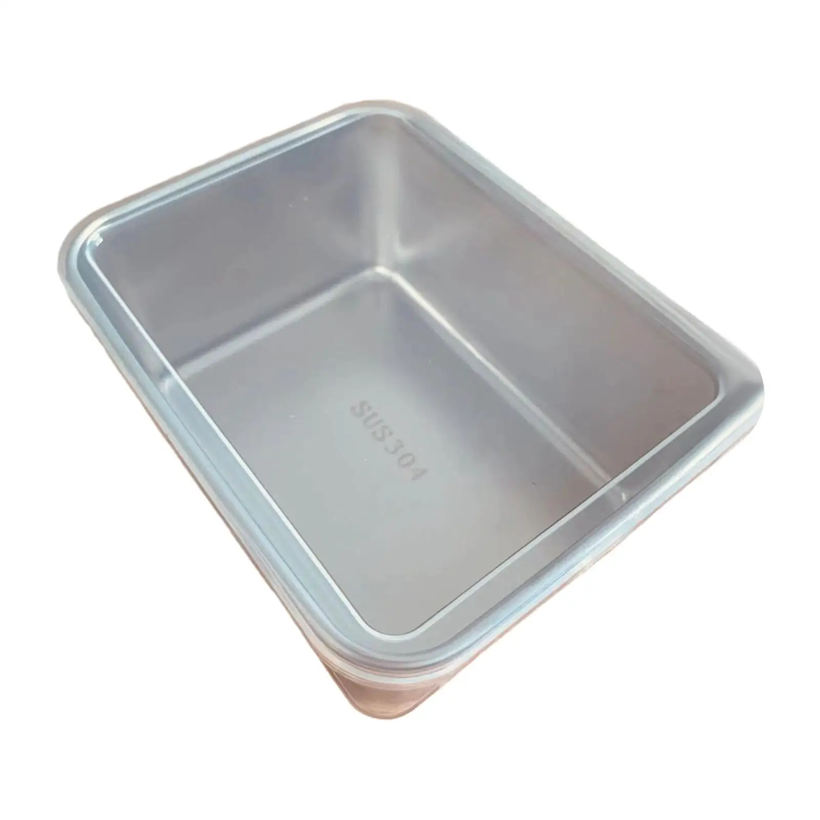 Food Storage Container Stainless Steel Airtight for Office Countertop Pantry