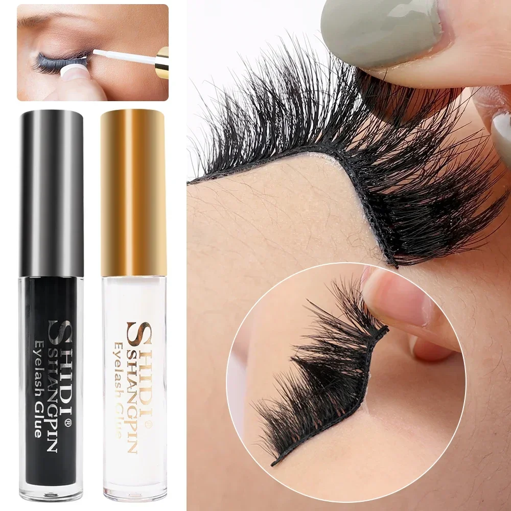 Best of No Irritant Adhesive Eyelash Glue Waterproof Quick Drying Black White Transparent False Eyelashes Extension Glue Makeup Tools Reviews & Tips - Image 3