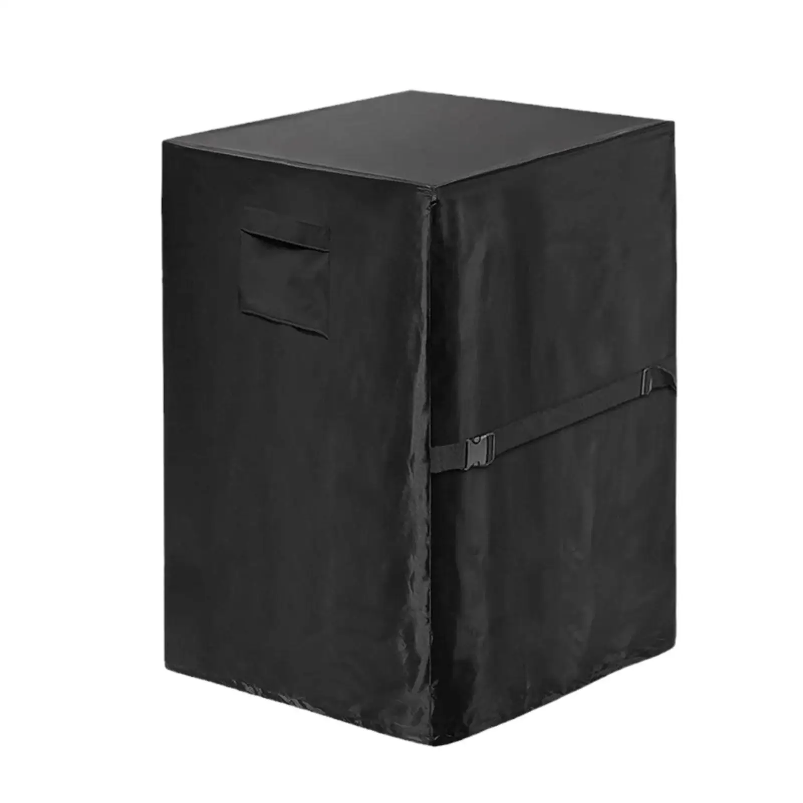 Fire Pit Cover Thickened Waterproof Fireplace Dust Cover Dustproof Square Outdoor Firepit Cover for Garden Outside Lawn Porch