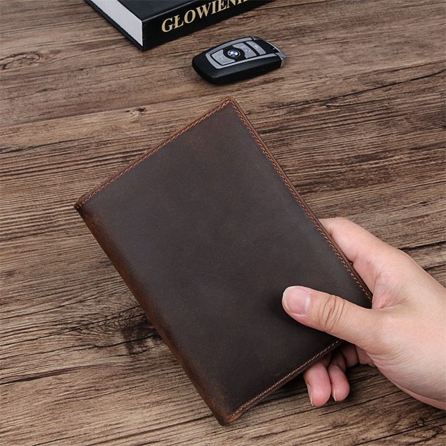 Travel Passport Wallet , Leather Wallet for Men, San Francisco - Dash  Wallets