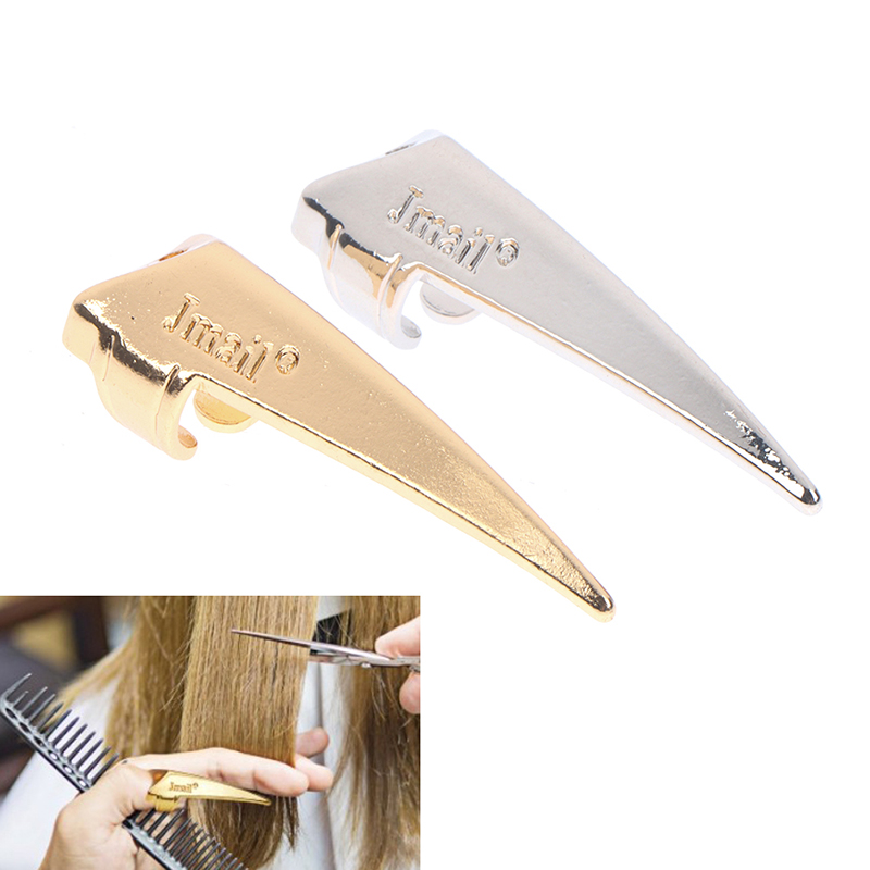 Description Picture 6 of itemMetal Parting Finger Tip Ring Hair Sectioning Comb Hair Braiding Weaving Curling Hair Selecting Tool
