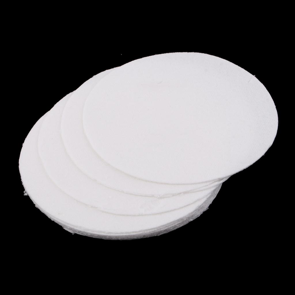 10x Ceramic Fiber Microwave Kiln Glass Fusing Papers Papers Mat 115mm x 1mm