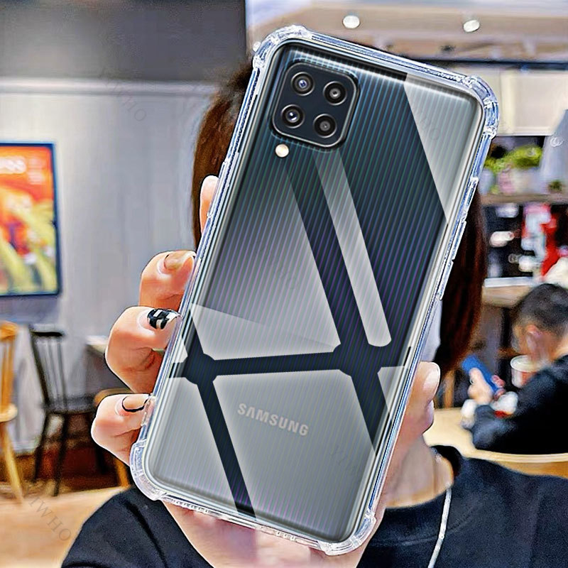 Für Samsung Galaxy M32 Clear Phone Soft Case HD transparent für Samsung M 32 6.4 "SM-M325FV stoß feste Anti-Kratz-Abdeckungen Shell – Detail 2