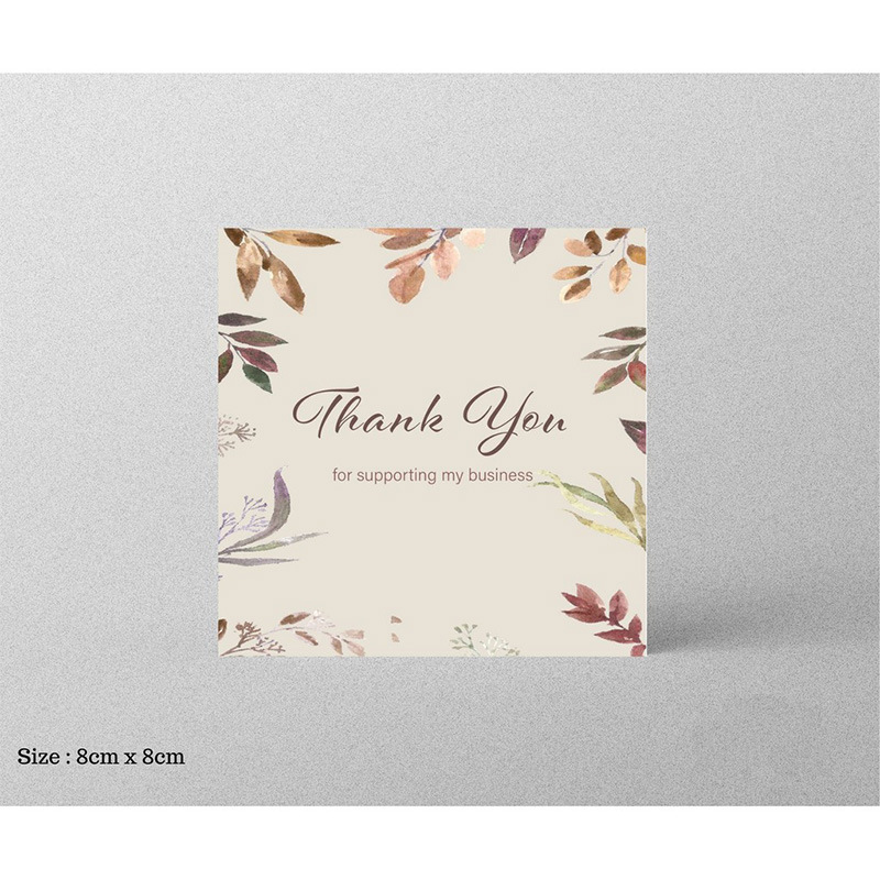 30 Stück 8 x 8 cm rosa Cartoon-Quadrat-Alles Gute zum Geburtstag Dankeskarte für kleine Unternehmen Geschenkbox Grußdekoration Verpackungsversorgung – Detail 17