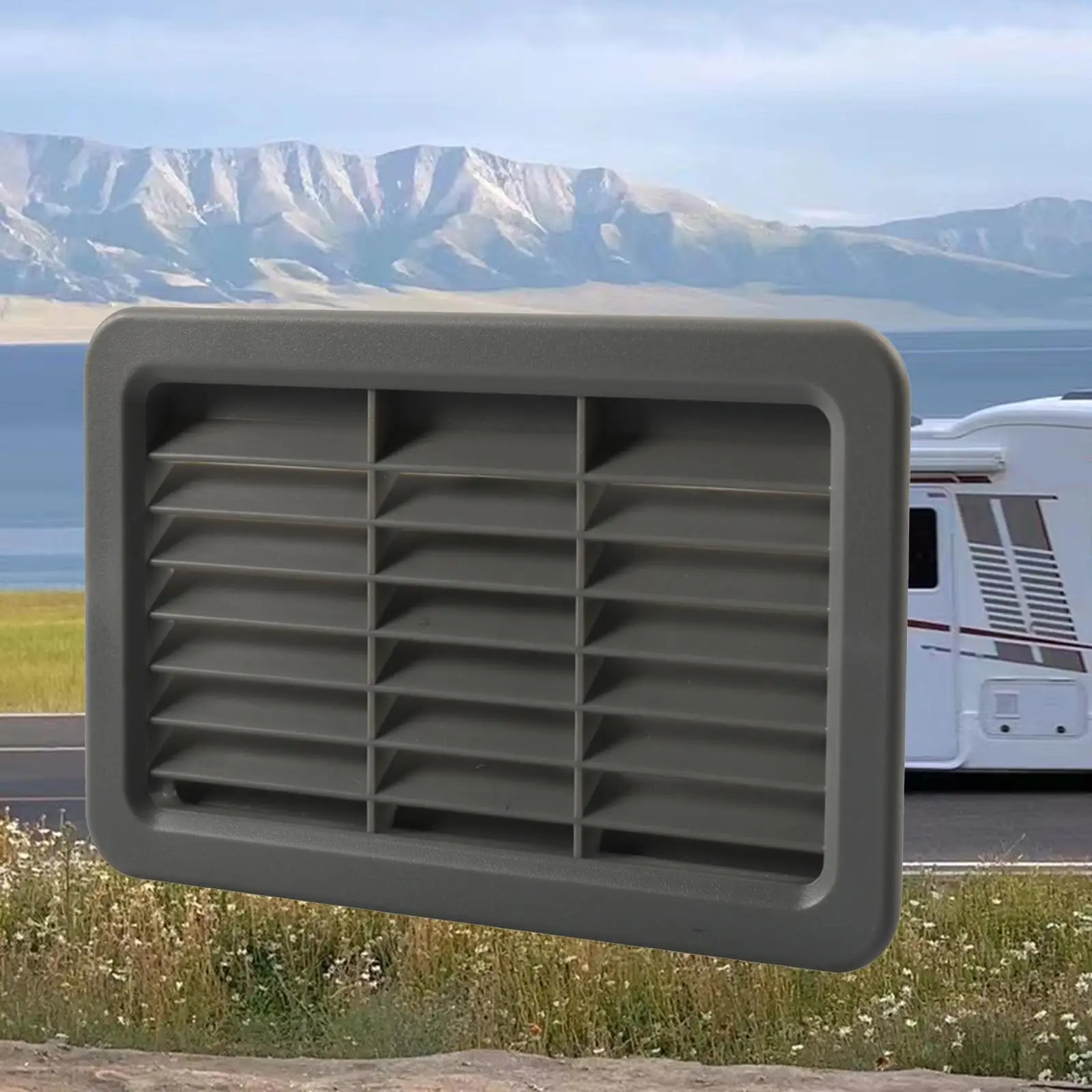 Air Vent Panel Stable Performance Direct Replaces Air Outlet Deflector for Camping Truck Traveling Motorhome Trailer