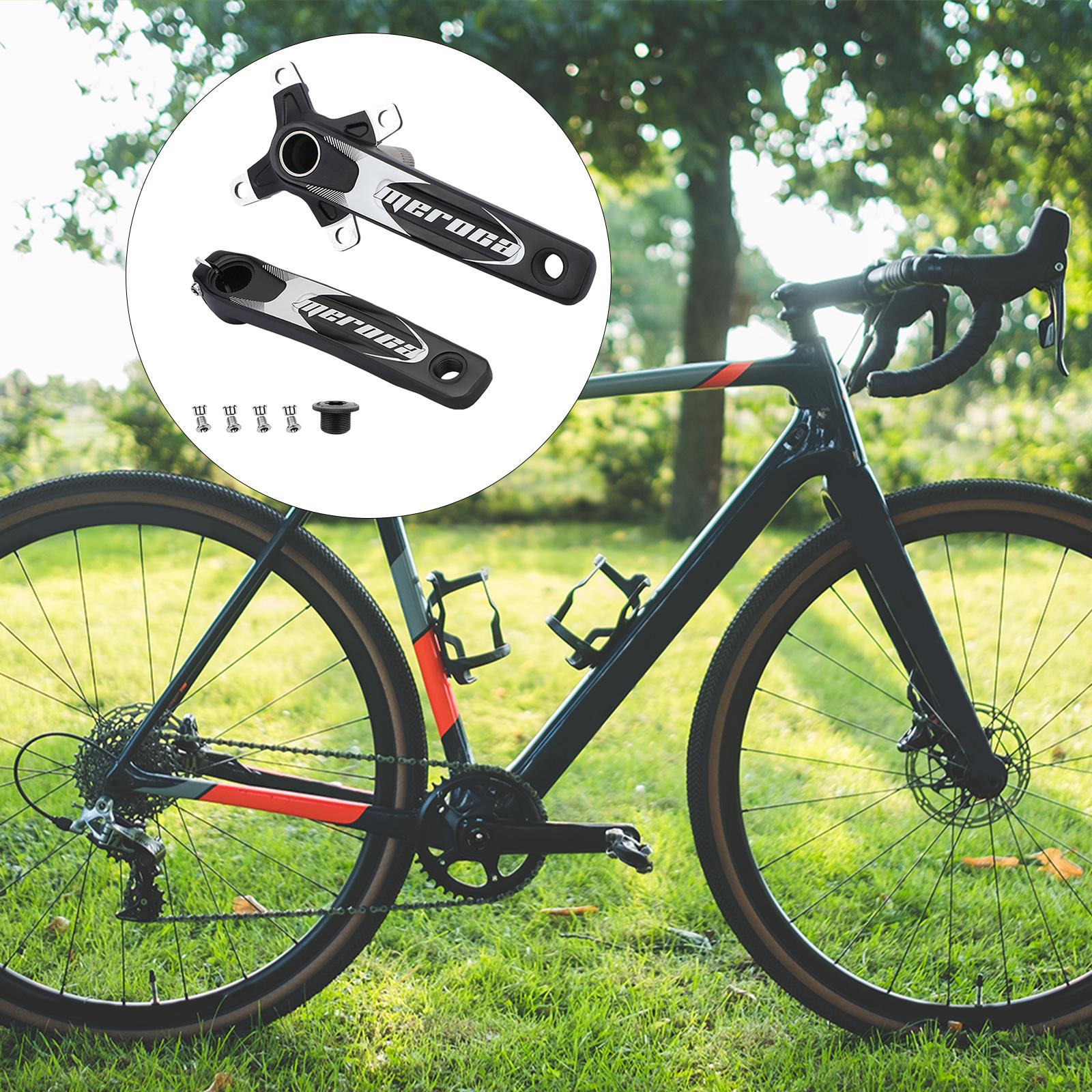 Mountain Bike Crankset - 170 mm 104BCD MTB Crankset Left Right Crank  Set for 8~12 , Square Bottom Bracket Bicycles