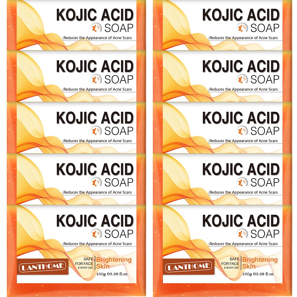 Best of Kojic Acid Whitening Soap Kit 100g Handmake Black Drak Spot Melasma Remover Brightening Glowing Face Body Skin Smooth Moisturize Reviews & Tips