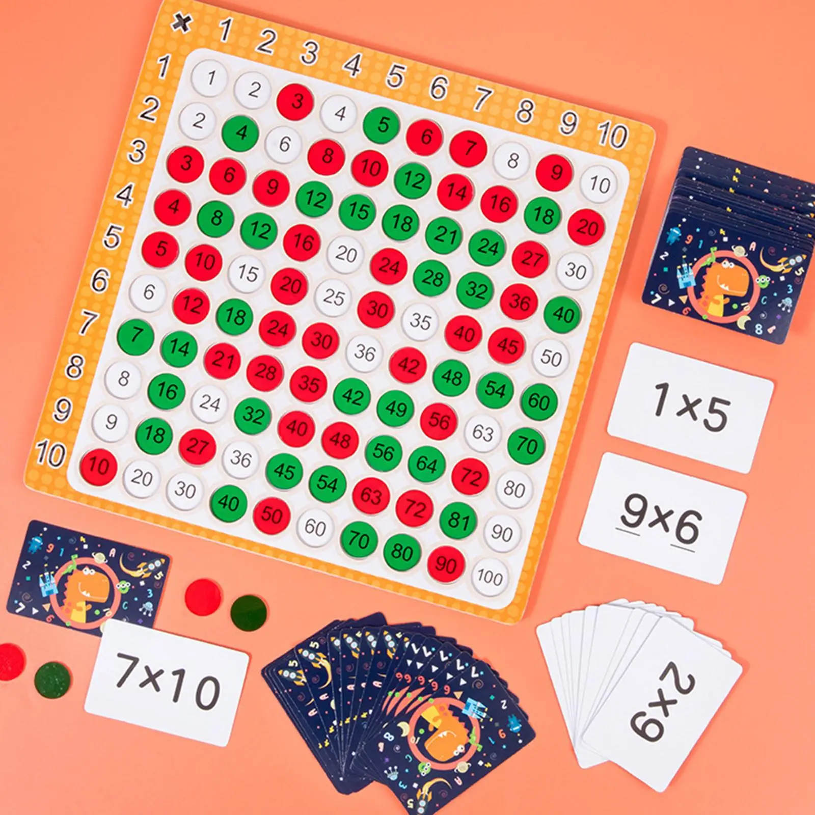 99 Multiplication Table Math Toy Educational for Children Toddler Girls Boys