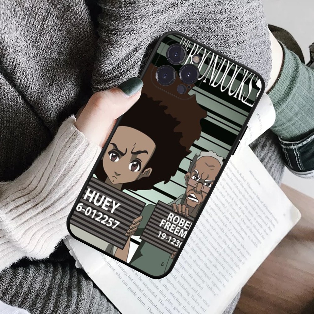 Чехол для телефона Huey Freeman Boondocks для IPhone 14 11 12 13 Mini Pro  Max 8 7 6 6S Plus X SE 2020 XR XS | AliExpress