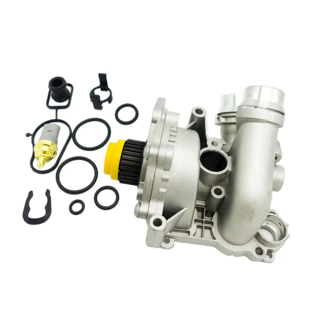 Water Pump Assembly 06H121026Ab 06H121026CQ Replacement 06H121026T Aluminum for Audi A3