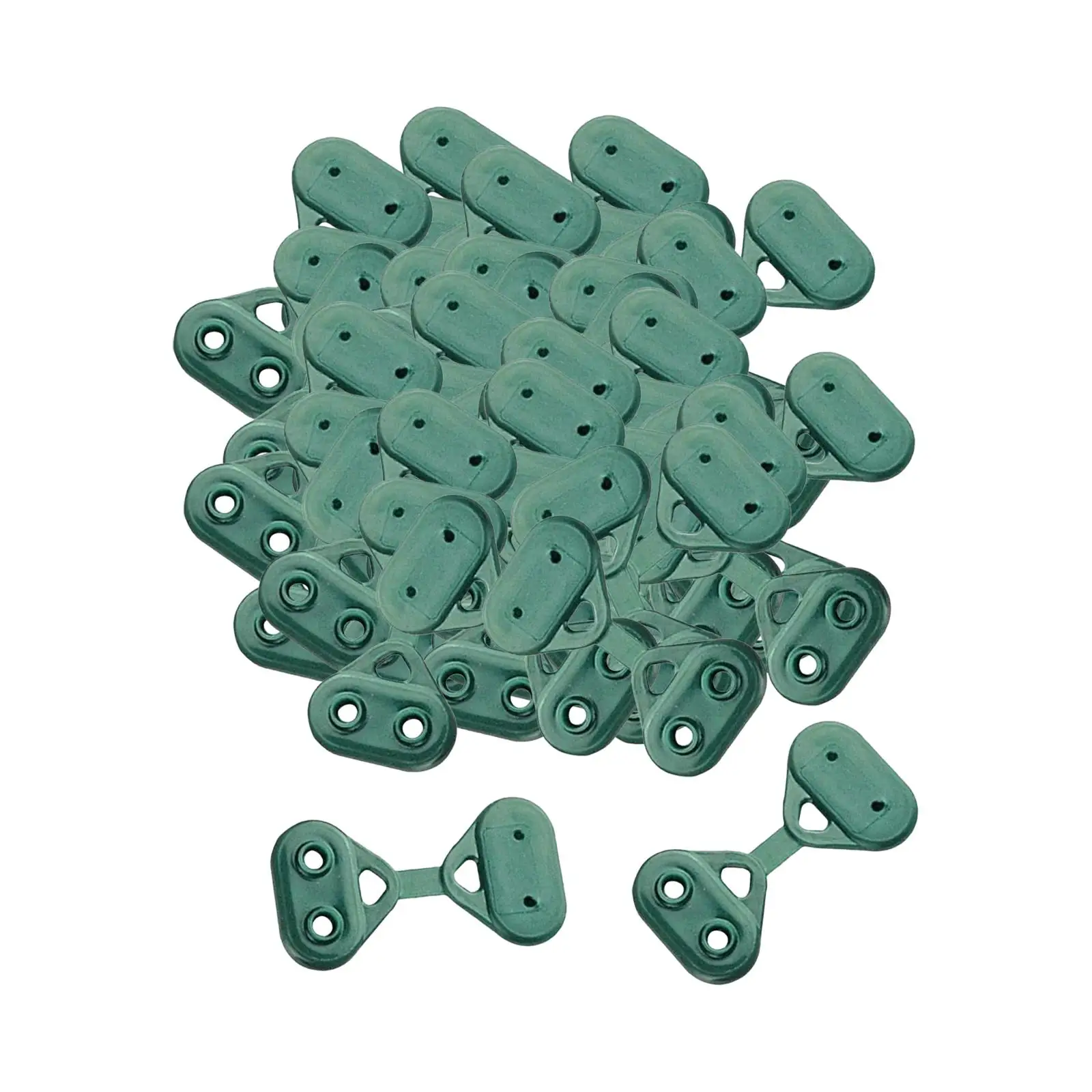 50Pcs Shade Cloth Clips Lock Grip Fixed Clips Shade Hook Clips for Balcony Agricultural Net Greenhouse Anti Bird Netting Outdoor
