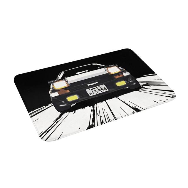 Initial D Manga Panel AE86 VS RX7 Art Board Print for Sale by