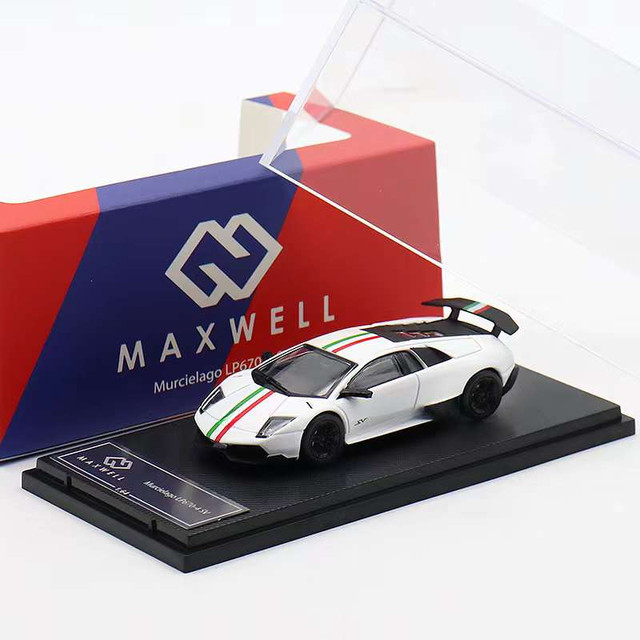 MaxWell 1:64 Murcielago LP670-4sv limited599 Model Car