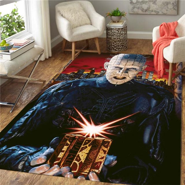 Cool Horror Movie Rugs Thickened Non-Slip Locking Edge Large Size  Customized Area Rug Home Decor Carpets, Cartoon Mats Carpet Decoration for  The