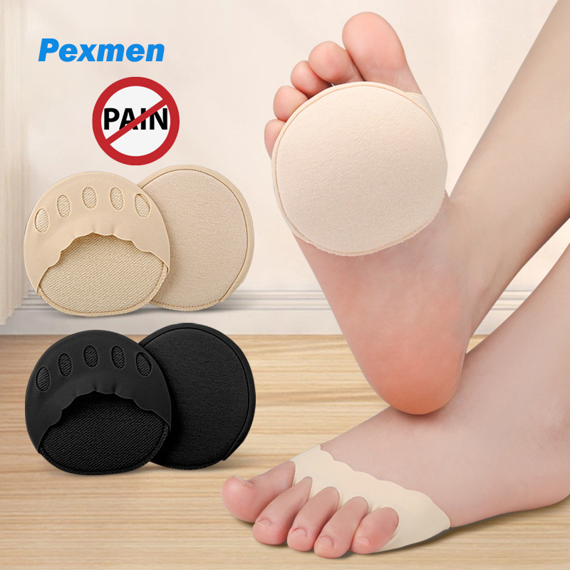 Best of Pexmen 2 / 4Pcs Ball Of Foot Cushions Metatarsal Pads Invisible Socks Soft Foot Pads Anti-Slip Pain Relief Forefoot Cushion Reviews & Tips