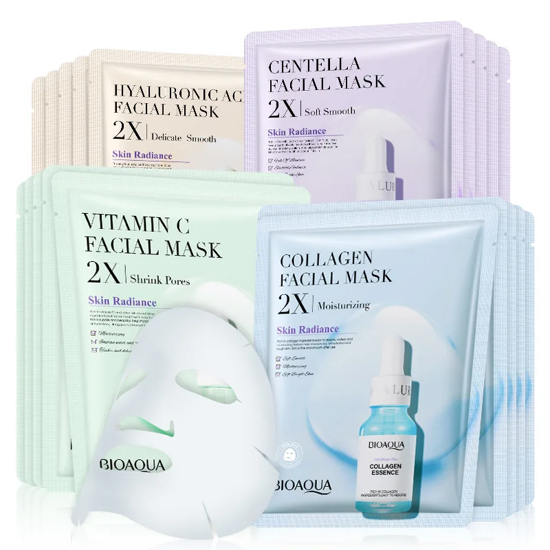 Best of 10pcs Centella Collagen Face Mask Moisturizing Refreshing Sheet Masks Hyaluronic Acid Facial Anti-Wrinkle Anti-aging Mask Reviews & Tips