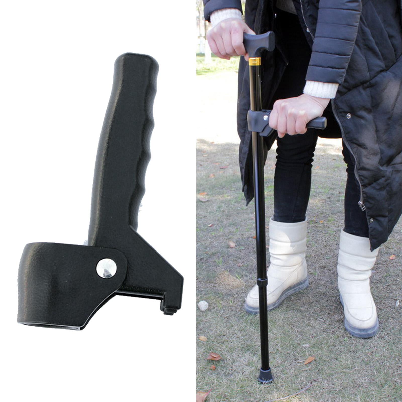 Old Man Seniors Walking Cane Accessories Extra Handle For Elderly Booster