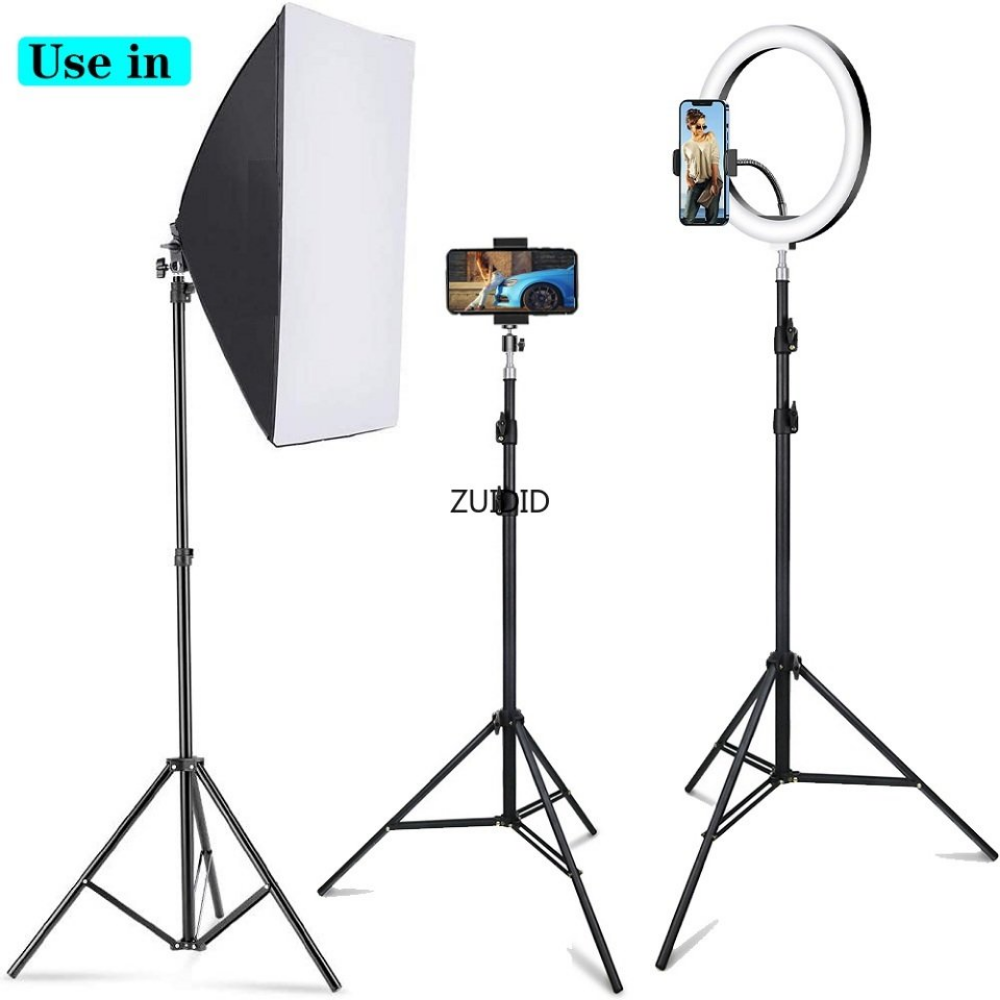 Title 15, Photographic 50/120/160cm Lighting Stand Fill L...