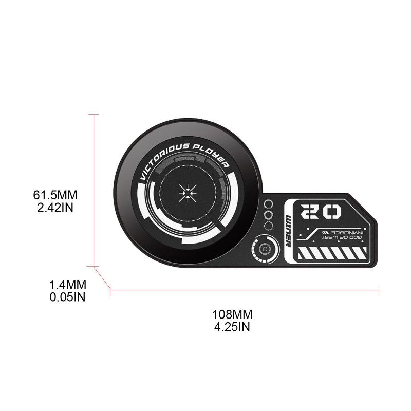 Ventilateur De Refroidissement Smartphone Orange - Technologie Peltier Avec Affichage Température