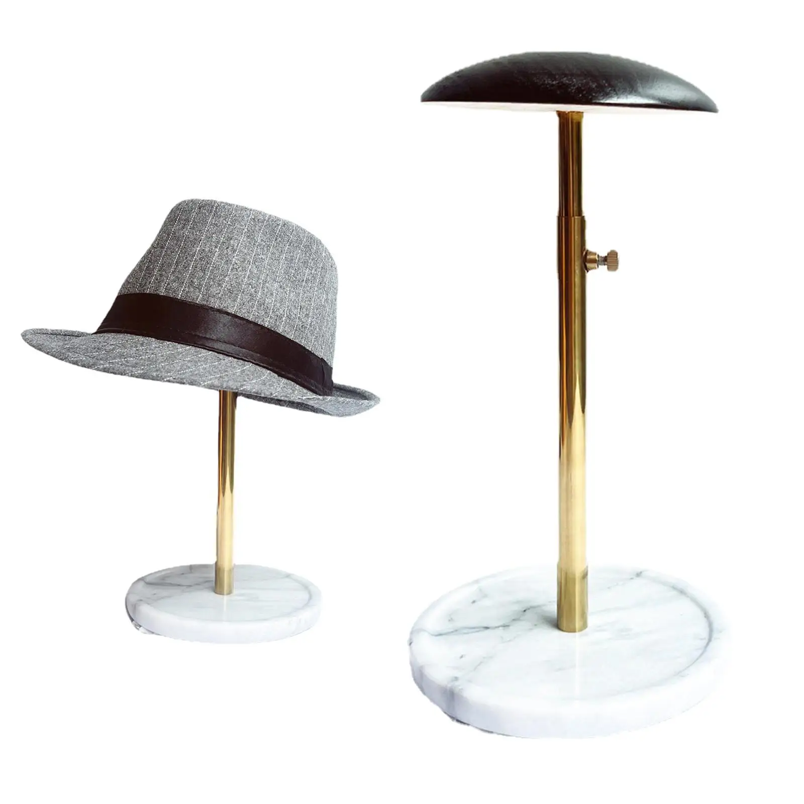 Portable Hat Display Stand Wig Stand Detachable Creative Storage Rack Home Salon Tool Hat Head Stand Display Adjustable Height