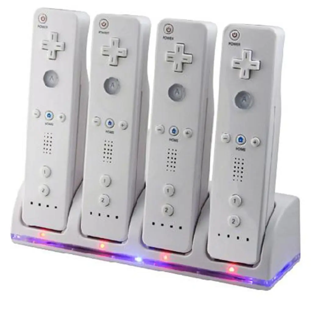 Charging Dock Charging Station Charger with 4pcs 2800mAh Batteries for remote controllers charger station dock