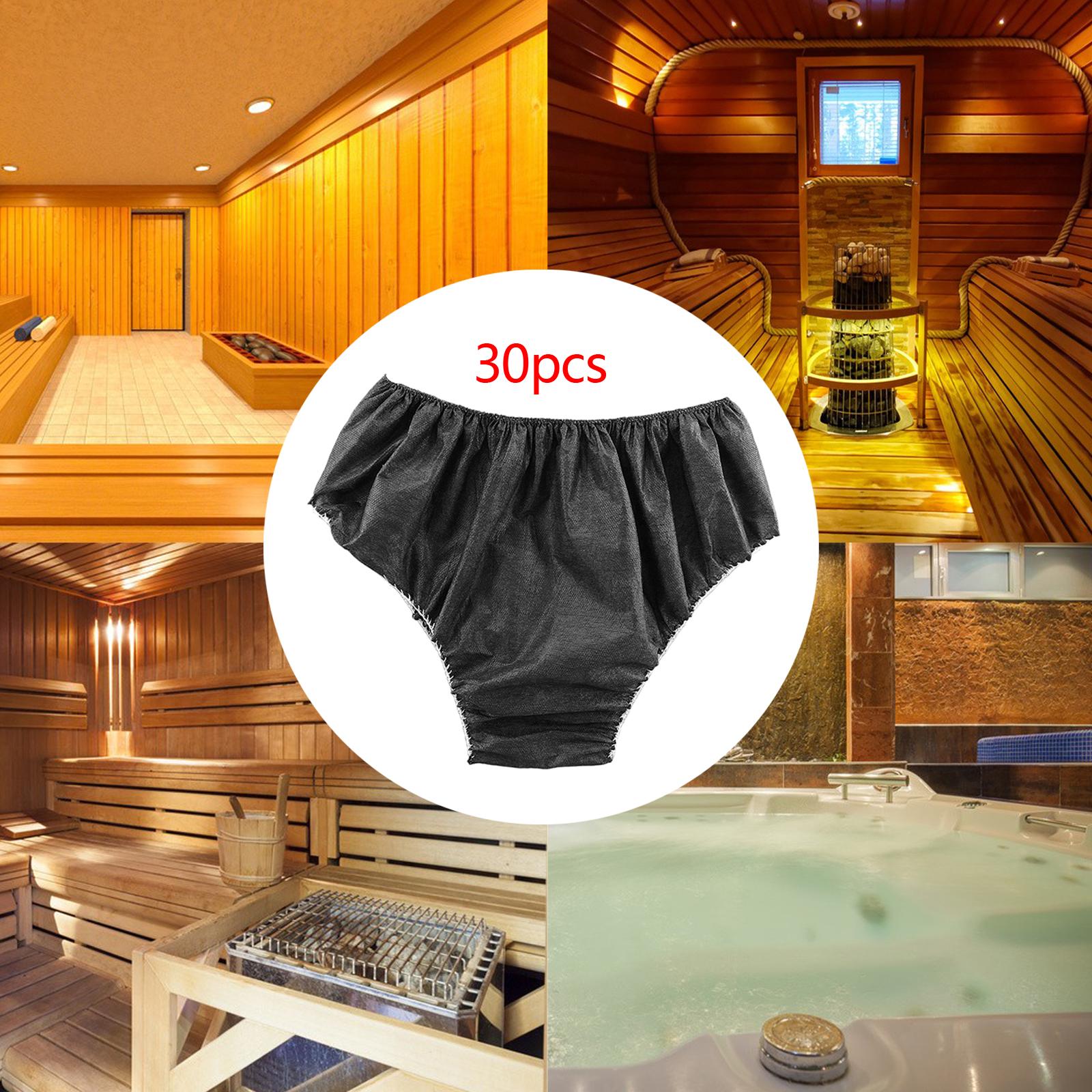 30 Pieces Disposable Panties Portable Breathable Individually Wrapped One Time Use Handy Briefs for SPA Hotel Waxing Women Men 30 Pieces Disposable Panties Portable Breathable Individually Wrapped One Time Use Handy Briefs for SPA Hotel Waxing Women Men