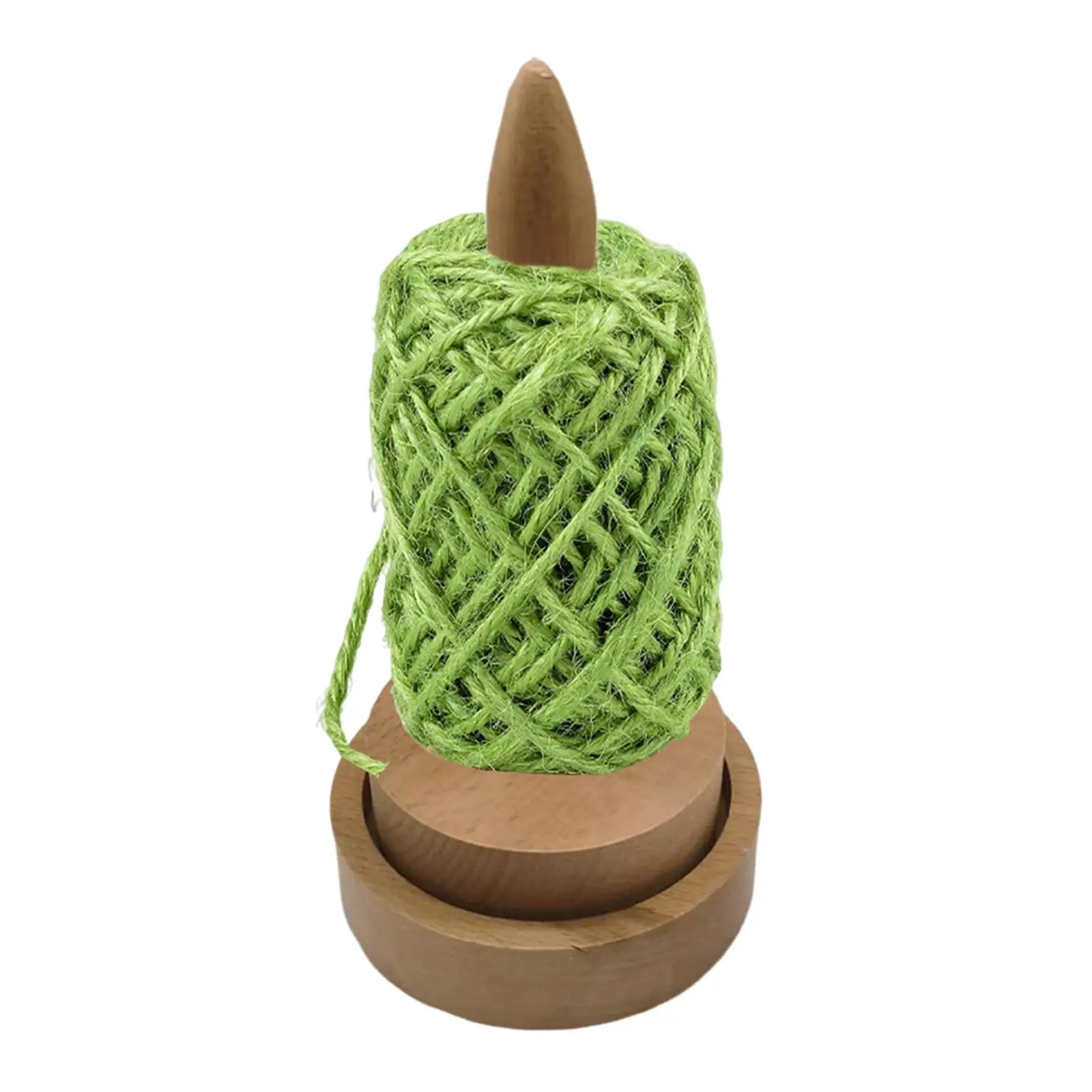 Wooden Yarn Storage for Crocheting Knitting Knitting & Crochet Supplies Bobbin Stand Sewing Thread Organizer Rack Yarn Dispenser