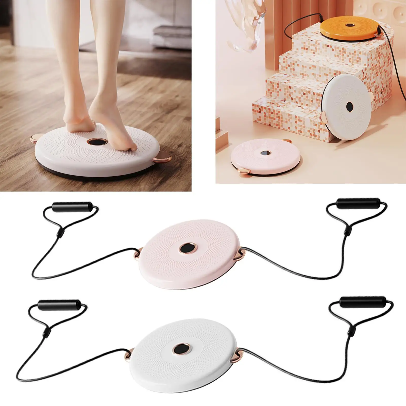 Waist Twisting Disc Portable Stable for Waist Abdominal Muscle Elderly